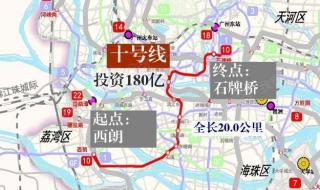 地铁10号线路线